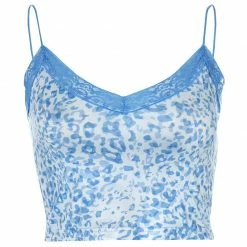 Kinky Cloth Patchwork Lace Edge Leopard Tank Top Raves & Festivals 16 Kinky Cloth Patchwork Lace Edge Leopard Tank Top Raves & Festivals