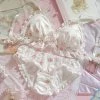 Kinky Cloth Paw Print Lolita Underwear Set Cosplay