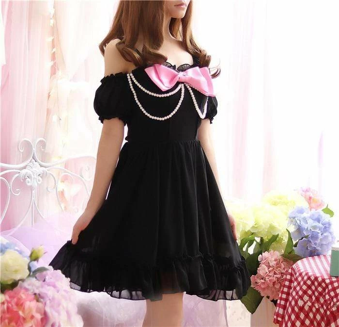 Kinky Cloth Pearl Bowknot Dress 11 Kinky Cloth Pearl Bowknot Dress