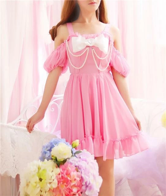 Kinky Cloth Pearl Bowknot Dress 9 Kinky Cloth Pearl Bowknot Dress