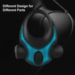 Kinky Cloth Penis Ring Adjustable Frequency Vibrator