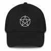 Kinky Cloth Goth Pentagram Hat