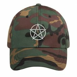 Kinky Cloth Goth Pentagram Hat