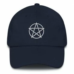 Kinky Cloth Goth Pentagram Hat