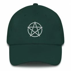 Kinky Cloth Goth Pentagram Hat