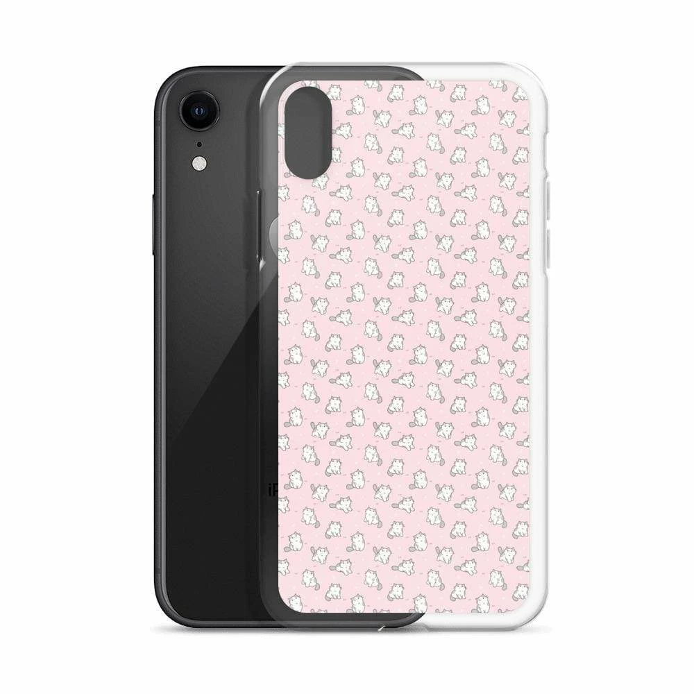 Kinky Cloth Pink Kitty IPhone Case Kawaii 12 Kinky Cloth Pink Kitty IPhone Case Kawaii