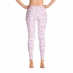 Kinky Cloth Pink Panda Heart Leggings