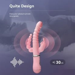 Kinky Cloth Pink Wireless Clitoris Vibrator