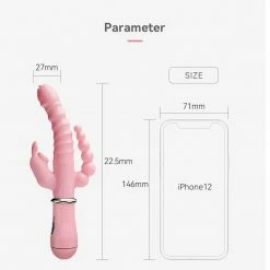 Kinky Cloth Pink Wireless Clitoris Vibrator