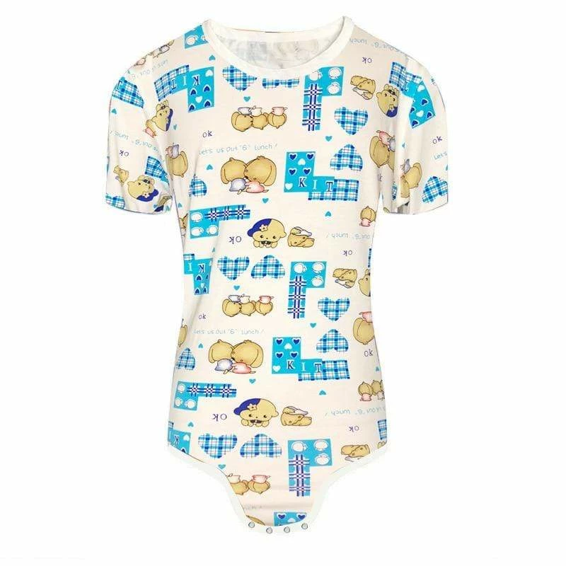 Kinky Cloth DDLG - Daddy / Little Plaid Kawaii Adult Onesie 1 Kinky Cloth DDLG - Daddy / Little Plaid Kawaii Adult Onesie