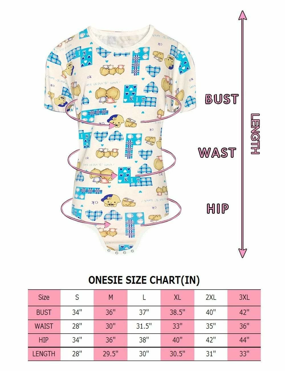 Kinky Cloth DDLG - Daddy / Little Plaid Kawaii Adult Onesie 3 Kinky Cloth DDLG - Daddy / Little Plaid Kawaii Adult Onesie