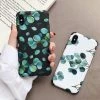 Kinky Cloth Plants Leaves IPhone Matte Case