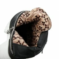 Kinky Cloth Footwear Platform Square Heel Martin Boots