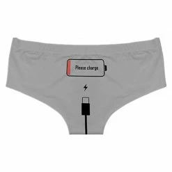 Kinky Cloth Lingerie & Panties Please Charge Panties