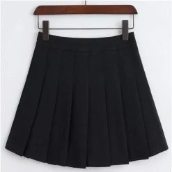 Kinky Cloth Pleated Skirt Kawaii