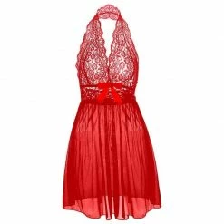 Kinky Cloth Top & Tees Plus Size Babydoll Halter Nightdress 10 Kinky Cloth Top & Tees Plus Size Babydoll Halter Nightdress