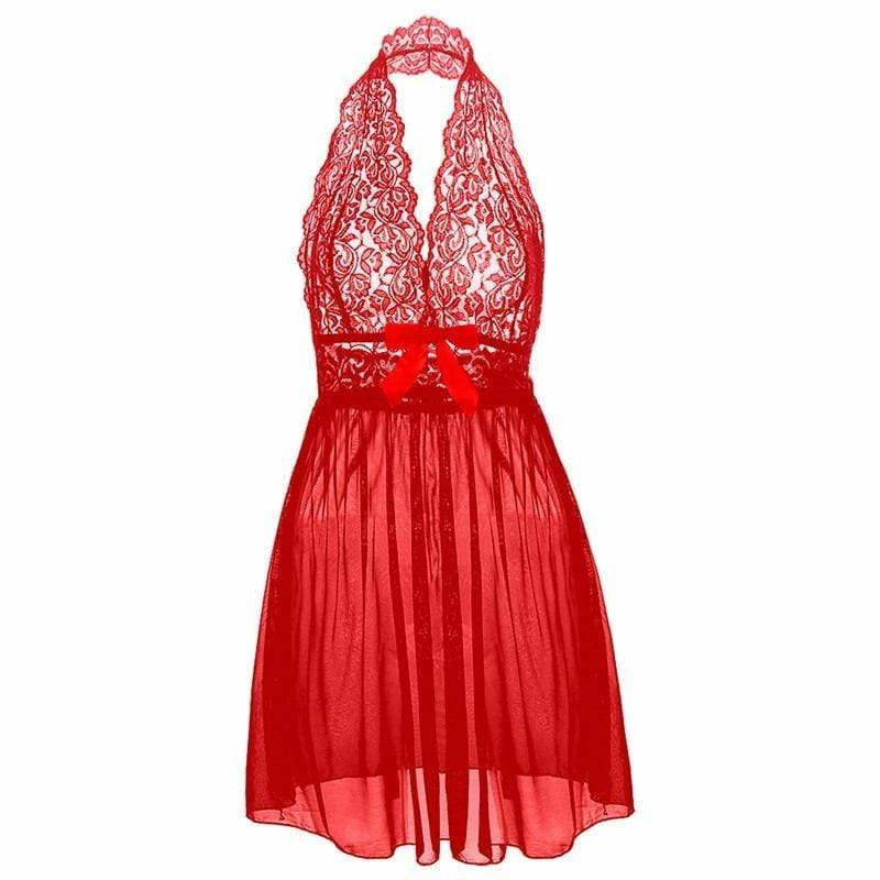 Kinky Cloth Top & Tees Plus Size Babydoll Halter Nightdress 3 Kinky Cloth Top & Tees Plus Size Babydoll Halter Nightdress