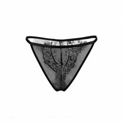 Kinky Cloth Plus Size Floral Lace Garter Lingerie Set