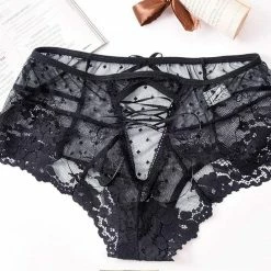 Kinky Cloth Plus Size High Waist Bandage Underwear Lingerie & Panties