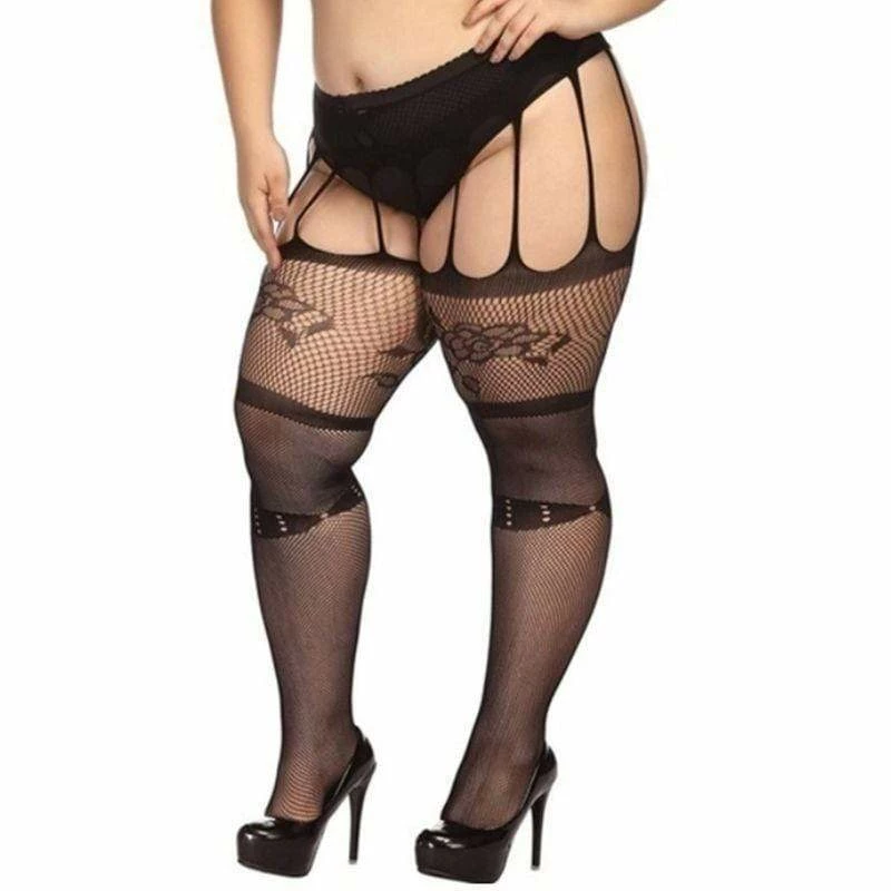 Kinky Cloth Plus Size Lace Stockings Dominant 8 Kinky Cloth Plus Size Lace Stockings Dominant