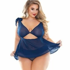 Kinky Cloth Plus Size Nightdress