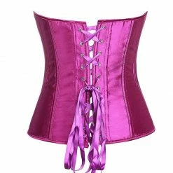 Kinky Cloth Plus Size Satin Overbust Corset 16 Kinky Cloth Plus Size Satin Overbust Corset