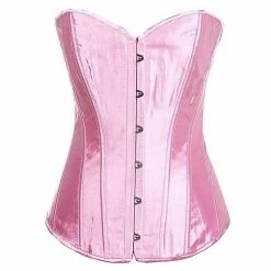 Kinky Cloth Plus Size Satin Overbust Corset