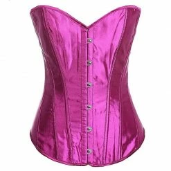 Kinky Cloth Plus Size Satin Overbust Corset 15 Kinky Cloth Plus Size Satin Overbust Corset