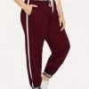 Spocket Plus Size Stripe Streetwear Pants