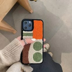 Kinky Cloth Plush Checkerboard Case For IPhone Plushies & Stuffies 13 Kinky Cloth Plush Checkerboard Case For IPhone Plushies & Stuffies