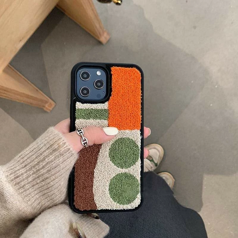 Kinky Cloth Plush Checkerboard Case For IPhone Plushies & Stuffies 7 Kinky Cloth Plush Checkerboard Case For IPhone Plushies & Stuffies