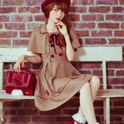 Kinky Cloth Cosplay Pom Pom Lolita Purse