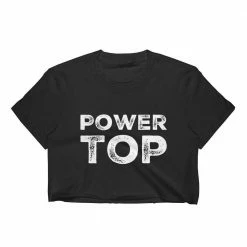 Kinky Cloth Top & Tees Power Top Crop Top