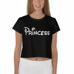 Kinky Cloth Princess Crop Top Tee