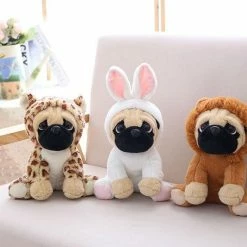 Kinky Cloth Pug Stuffies Cosplay