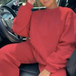 Kinky Cloth Pullover & Drawstring Joggers Set Onesies & Bodysuits