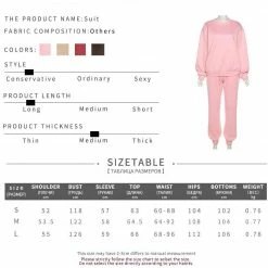 Kinky Cloth Pullover & Drawstring Joggers Set Onesies & Bodysuits