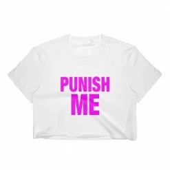 Kinky Cloth Top & Tees Punish Me Crop Top