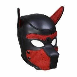 Kinky Cloth Puppy Play Dog Hood Mask BDSM 27 Kinky Cloth Puppy Play Dog Hood Mask BDSM