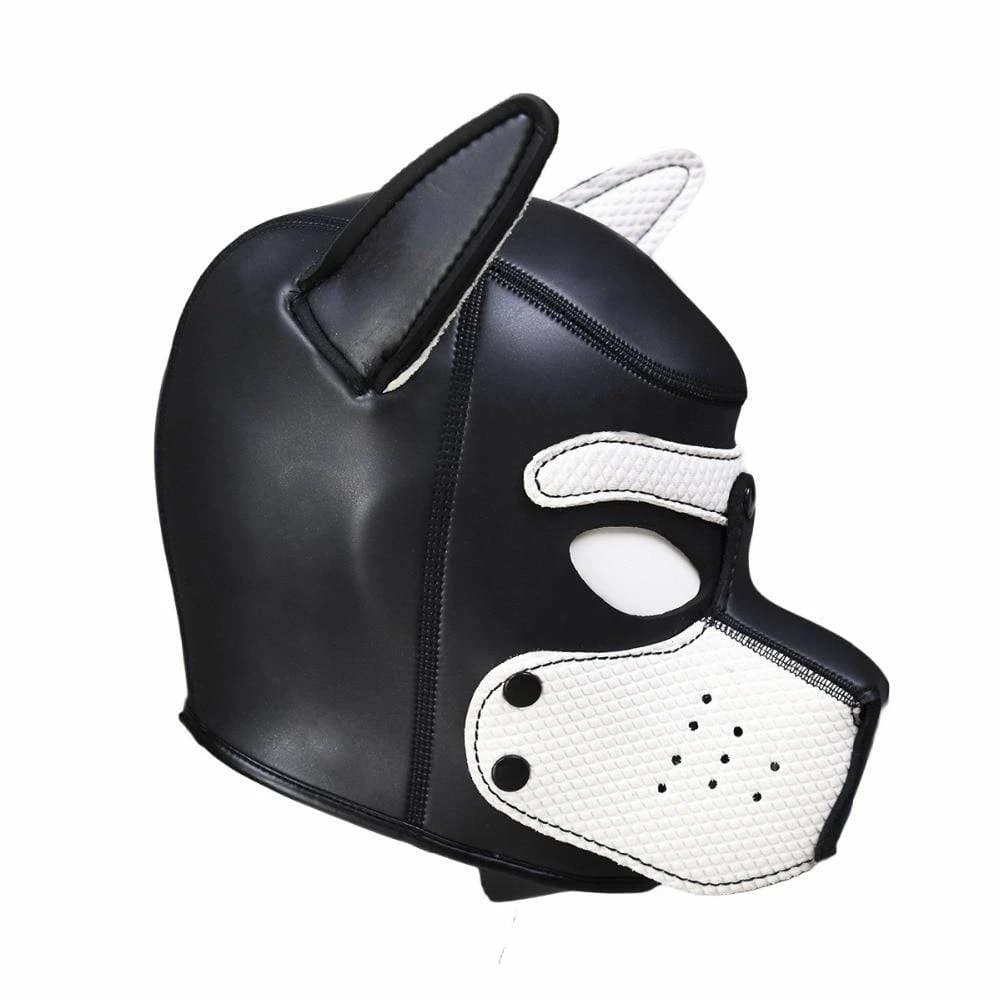 Kinky Cloth Puppy Play Dog Hood Mask BDSM 9 Kinky Cloth Puppy Play Dog Hood Mask BDSM