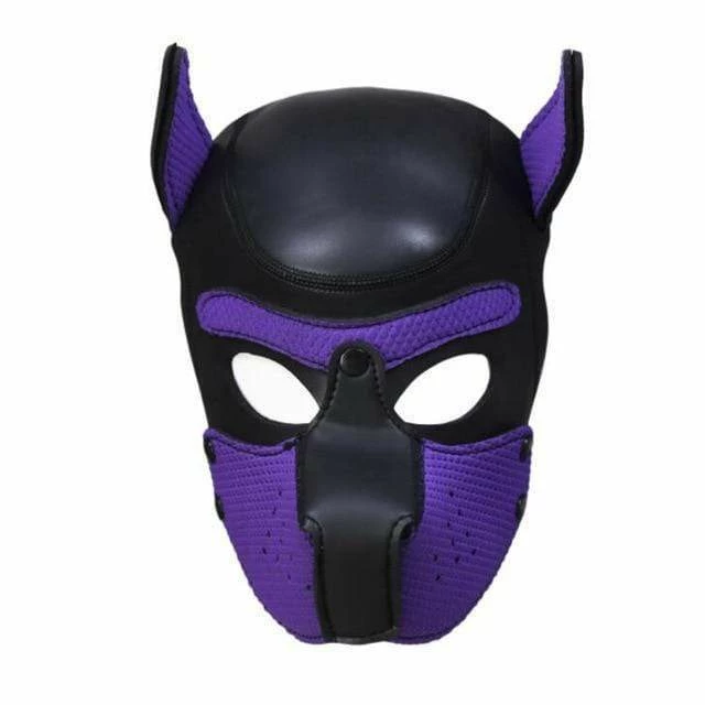 Kinky Cloth Puppy Play Dog Hood Mask BDSM 3 Kinky Cloth Puppy Play Dog Hood Mask BDSM