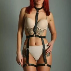 Kinky Cloth BDSM Quartered Harness