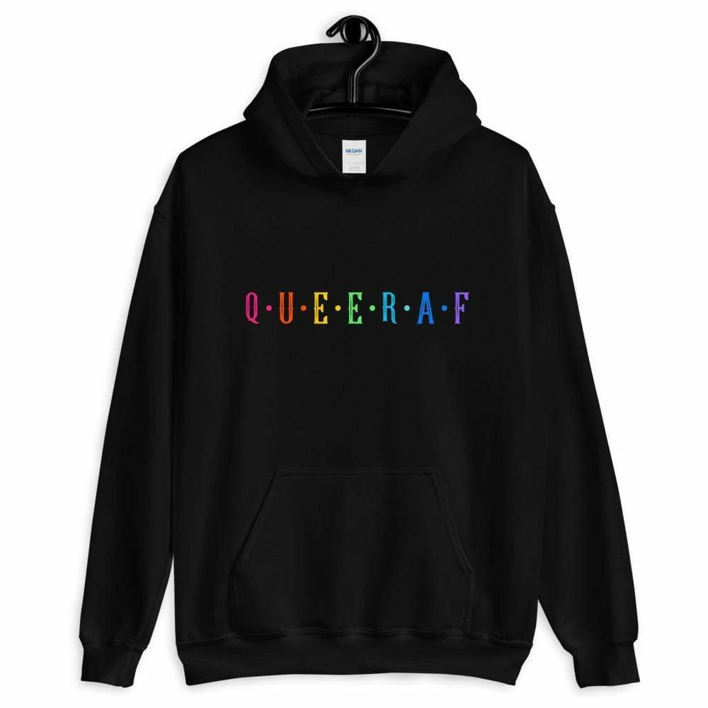 Kinky Cloth Queer AF Hoodie 3 Kinky Cloth Queer AF Hoodie