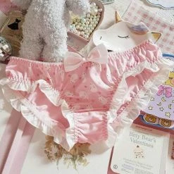 Kinky Cloth Cosplay Rabbit Printed Ruffle Panties 10 Kinky Cloth Cosplay Rabbit Printed Ruffle Panties