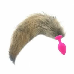 Kinky Cloth Racoon Tail Plug 28 Kinky Cloth Racoon Tail Plug