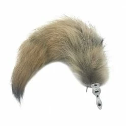 Kinky Cloth Racoon Tail Plug 32 Kinky Cloth Racoon Tail Plug
