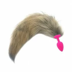 Kinky Cloth Racoon Tail Plug 33 Kinky Cloth Racoon Tail Plug