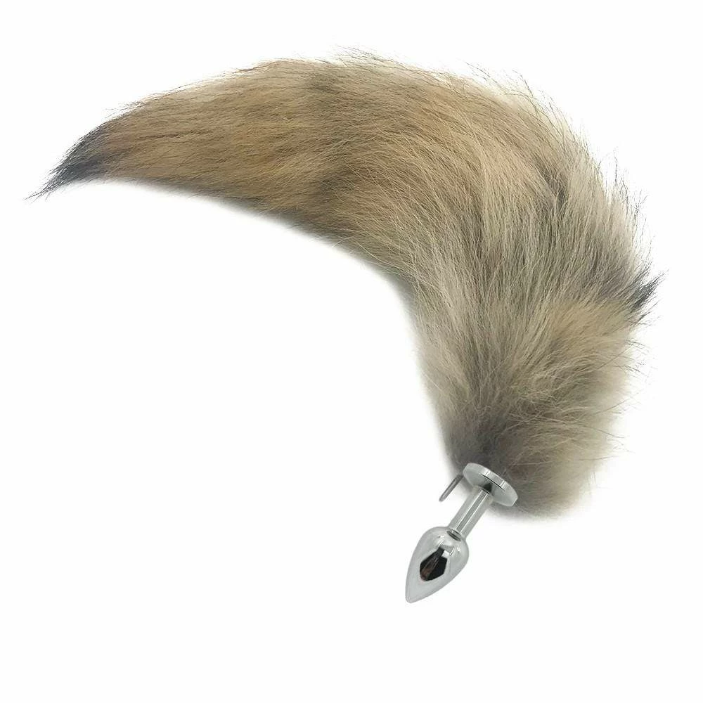 Kinky Cloth Racoon Tail Plug 18 Kinky Cloth Racoon Tail Plug