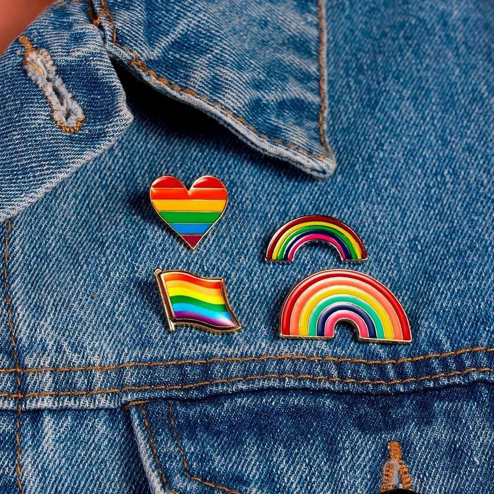 Kinky Cloth Gay Pride LGBTQ Rainbow Pride Enamel Pins 1 Kinky Cloth Gay Pride LGBTQ Rainbow Pride Enamel Pins