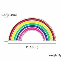 Kinky Cloth Gay Pride LGBTQ Rainbow Pride Enamel Pins 35 Kinky Cloth Gay Pride LGBTQ Rainbow Pride Enamel Pins